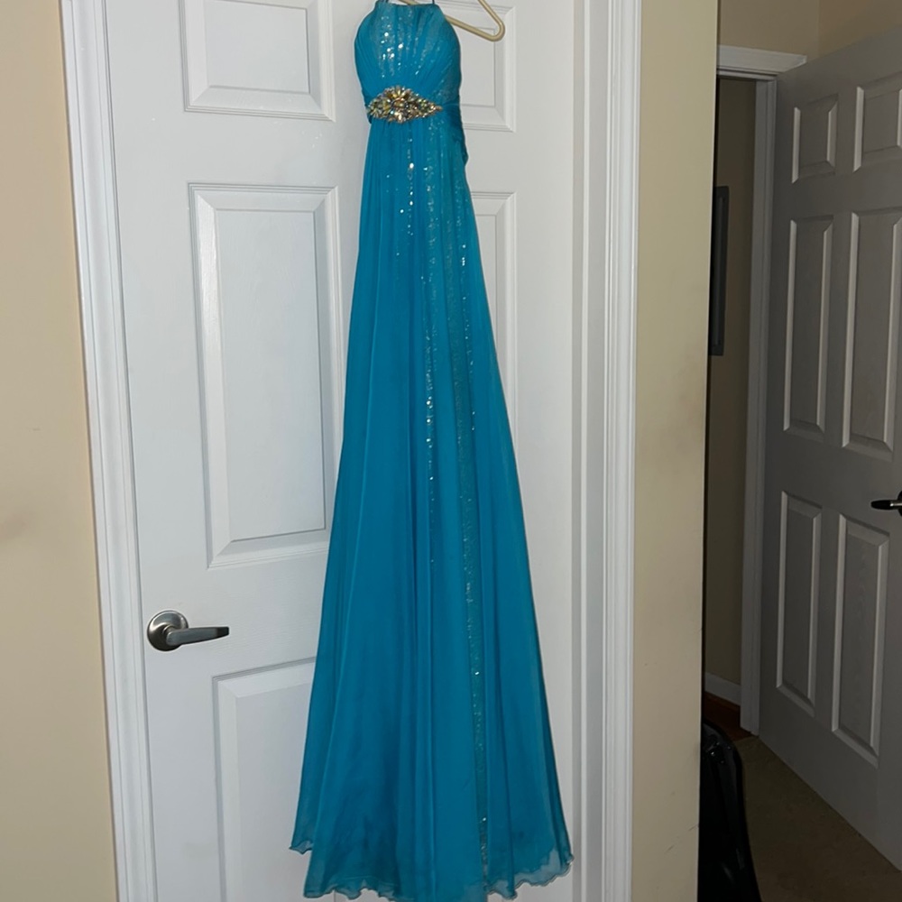 La Femme Paris- prom dress blue